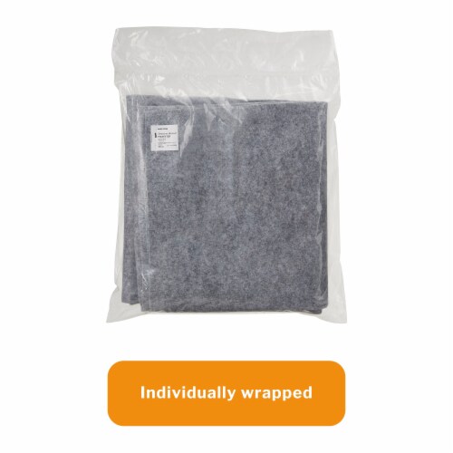 McKesson Disposable Polyester Stretcher Blanket 24 per Case Perspective: bottom