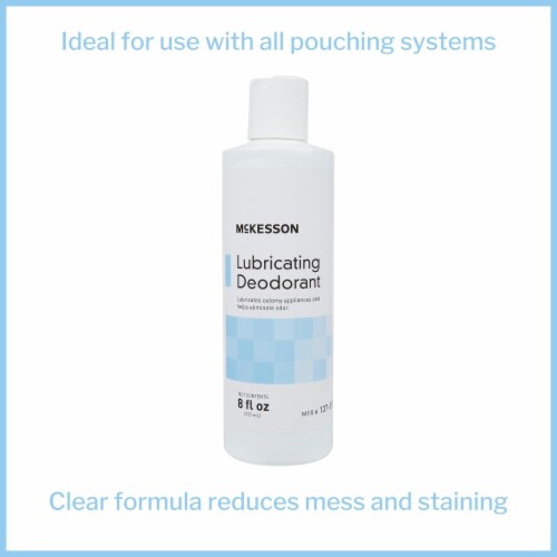 McKesson Lubricating Ostomy Appliance Deodorant 8 oz 137-5721, 1 Ct Perspective: bottom