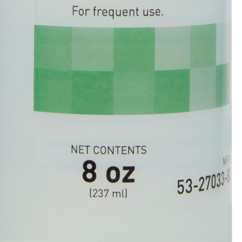 McKesson Premium Ethyl Alcohol Spring Water Scent Hand Sanitizer with Aloe 8 oz. Bottle 1 Ct Perspective: bottom