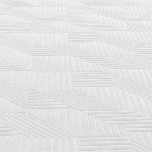10 Medium Gel Memory Foam Mattress with Cooling Air Flow and Pressure Relieving Foam Layers Perspective: bottom