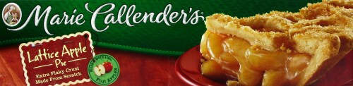 Marie Callender's Lattice Apple Pie Perspective: bottom