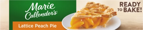Marie Callender's Lattice Peach Pie Perspective: bottom