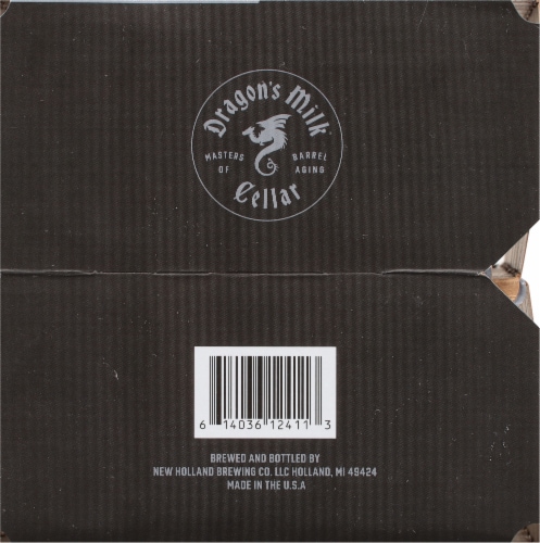 New Holland Brewing Co Dragon's Milk Bourbon Barrel-Aged Stout Perspective: bottom