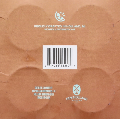 New Holland Brewing Holland Mule Ready to Drink Cocktail Perspective: bottom