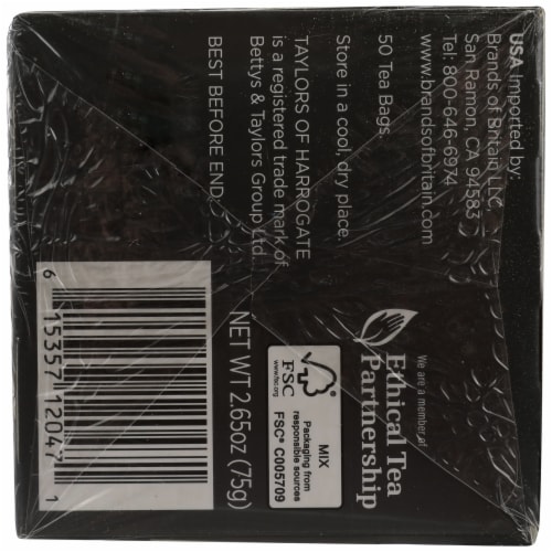 Taylors of Harrogate Organic Chamomile Tea Bags Perspective: bottom
