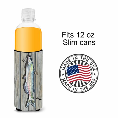 Carolines Treasures 8492MUK Fish Catfish Ultra Hugger for slim cans Perspective: bottom