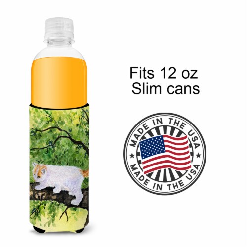 Carolines Treasures SS8277MUK Cat - Turkish Van Ultra Hugger for slim cans Perspective: bottom