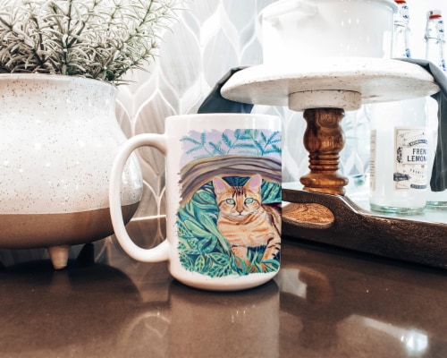 Carolines Treasures 7139CM15 Cat - Maine Coon Coffee Mug 15 oz Perspective: bottom