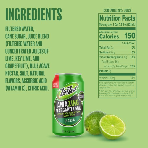 Zing Zang Amazing Classic Margarita Mix Perspective: bottom