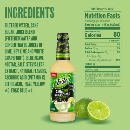 Zing Zang Amazing Classic Margarita Mix Perspective: bottom