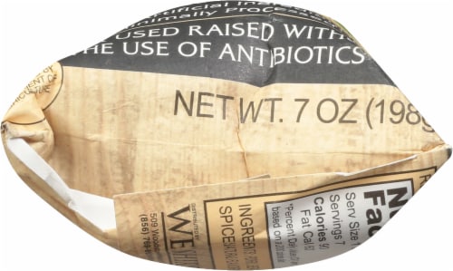 Colameco's Original Uncured Salami - 7 oz Perspective: bottom