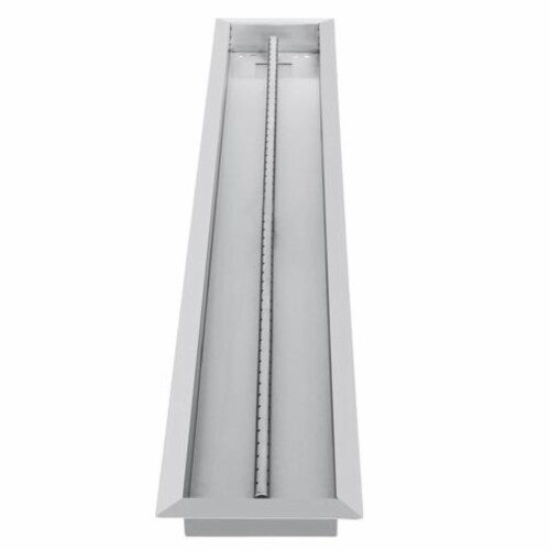 49  X 8  Drop-In Fire Pit Pan W/ Burner Propane Tank Linear Trough Bonfire Perspective: bottom
