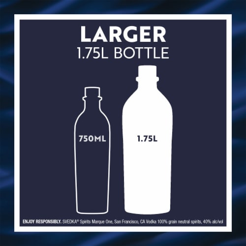 SVEDKA Vodka Perspective: bottom