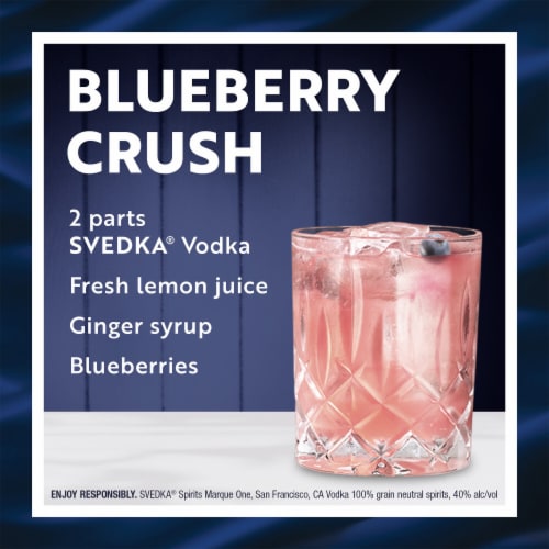 SVEDKA Vodka Perspective: bottom