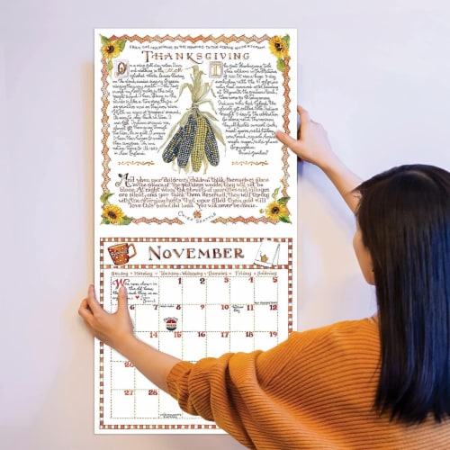 2022 Susan Branch Wall Calendar by TF Publishing Perspective: bottom