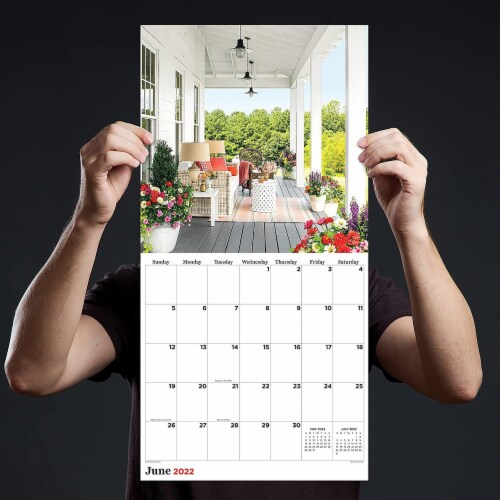 2022 Southern Living: Porches Wall Calendar by TF Publishing Perspective: bottom