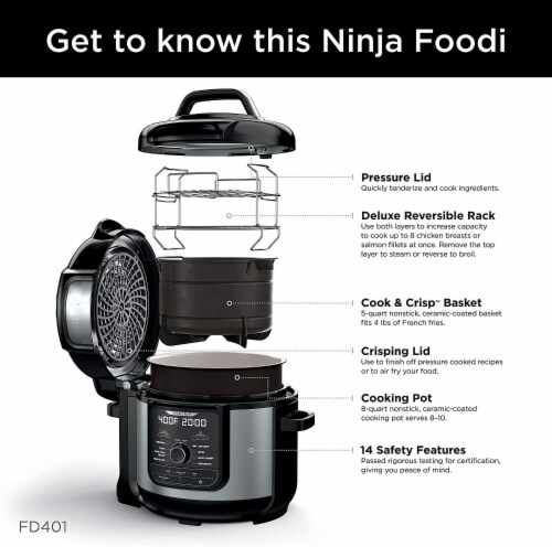 Ninja® Air Fryer - Black, 1 ct - Fred Meyer