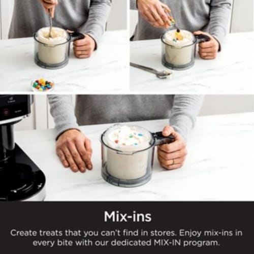 Ninja® CREAMi® Pint Containers with Lids Perspective: bottom