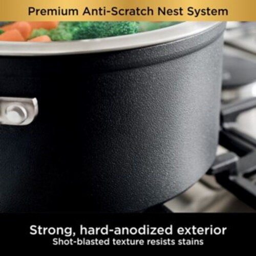 Ninja Foodi NeverStick Premium Hard Anodized 3 Quart Saute Pan