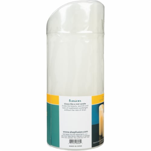 Sterno Home™ iFlicker Pillar Flameless Candle - White Perspective: bottom