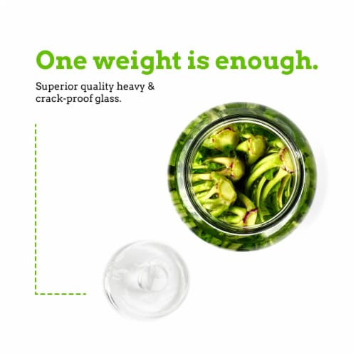 Nourished Essentials 4-Pack Fermenting Weights for Pickling & Canning Perspective: bottom