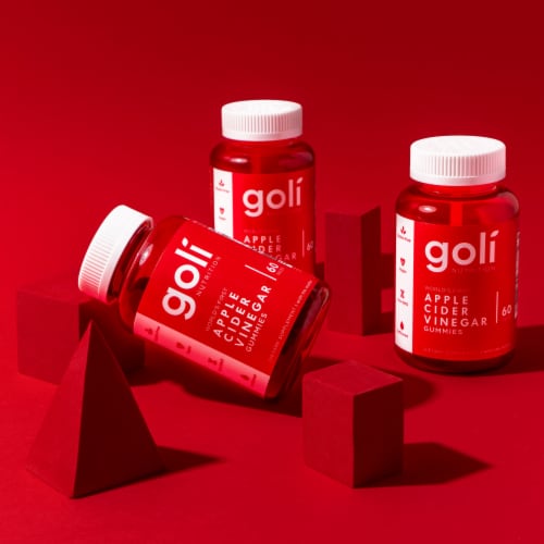 Goli Nutrition Apple Cider Vinegar Gummies Perspective: bottom