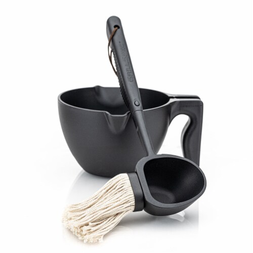 40Oz (5 Cups) Basting Bowl Grilling Set, All In 1 Set Perspective: bottom