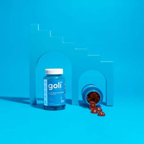 Goli® Nutrition Ashwagandha Mixed Berry Gummies Perspective: bottom