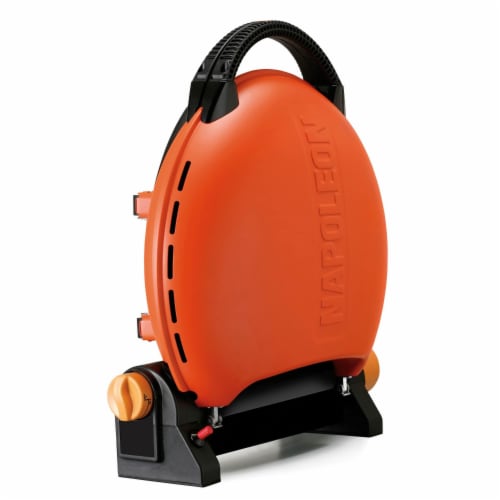 Napoleon TravelQ 2225 Rust Resistant Portable Compact Propane Gas Grill, Orange Perspective: bottom
