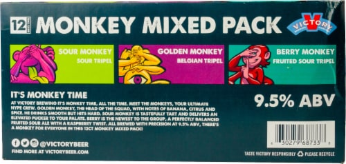 Victory Brewing Company® Mystical Monkey Craft Beer Mixer Pack Perspective: bottom