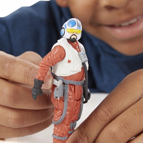 Star Wars: The Force Awakens 3.75 Inch 2 Pack Snap Wexley and First Order Snowtrooper Officer Perspective: bottom