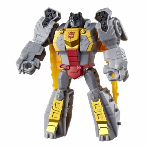 Transformers Cyberverse Scout Class Grimlock Action Figure Perspective: bottom