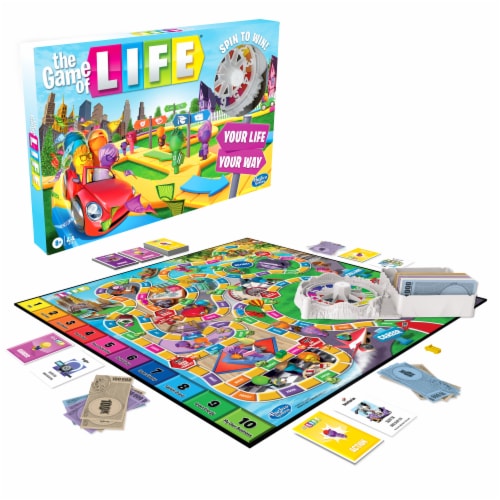 Game of Life® Classic Board Game Perspective: bottom