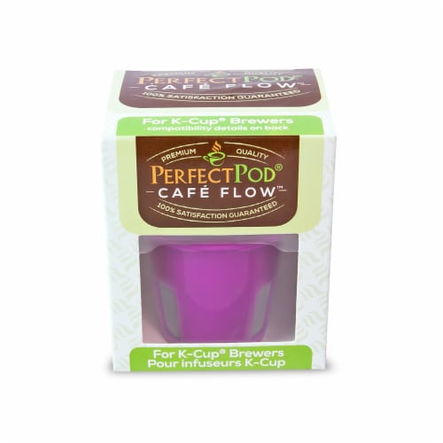 2-pack Cafe Flow Reusable Coffee Pod Filter | Refillable K Cup Capsule Compatible With Keurig Perspective: bottom