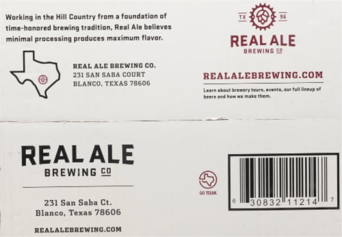Real Ale Brewing Company Devil's Backbone Belgian-Style Tripel Beer Perspective: bottom