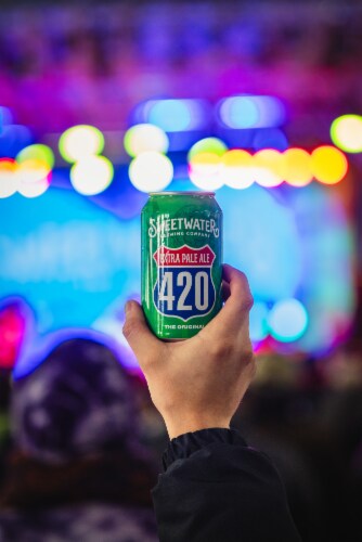 SweetWater Brewing Co. 420 Extra Pale Ale Perspective: bottom