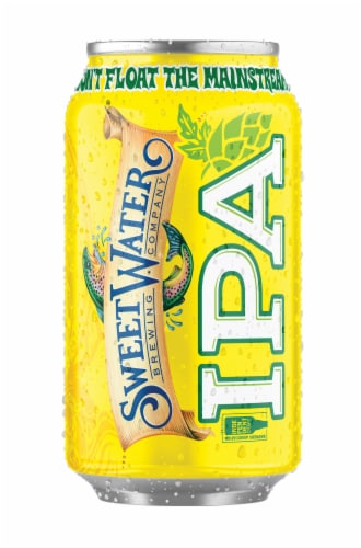 SweetWater Brewing Company IPA 6 Pack 12oz Cans Perspective: bottom