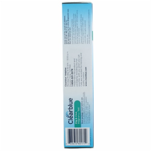 Clearblue® Flip & Click Pregnancy Test Sticks Perspective: bottom