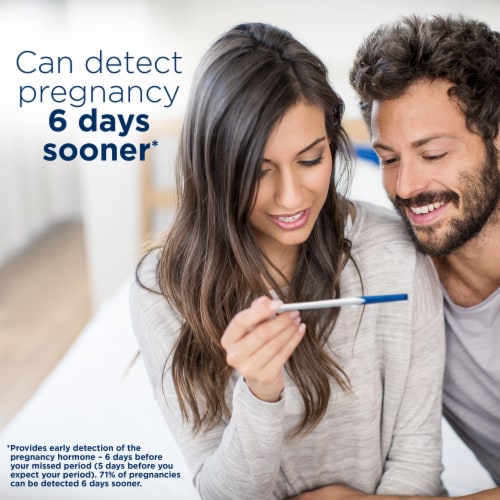 Clearblue Early Detection Pregnancy Test Perspective: bottom