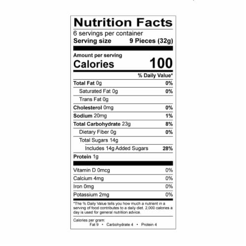Albanese® 12 Flavor™ Gummi Bears Candy Bag Perspective: bottom