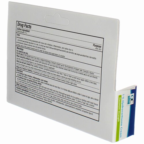 Quality Choice Maximum Strength Hydrocortisone Cream, 1 oz Perspective: bottom
