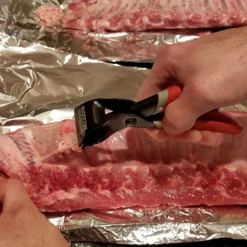 Myron Mixon BBQ Rib Skinner / Catfish Skinner Perspective: bottom