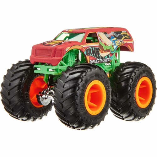 Hot Wheels Monster Trucks 1: 64 4 Pack Smash Diet, 1