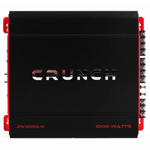 Crunch PX-1000.4 1000W Car Stereo Amp & Soundstorm AKS8 8 Gauge Amp Wiring  Kit, 1 Piece - Ralphs