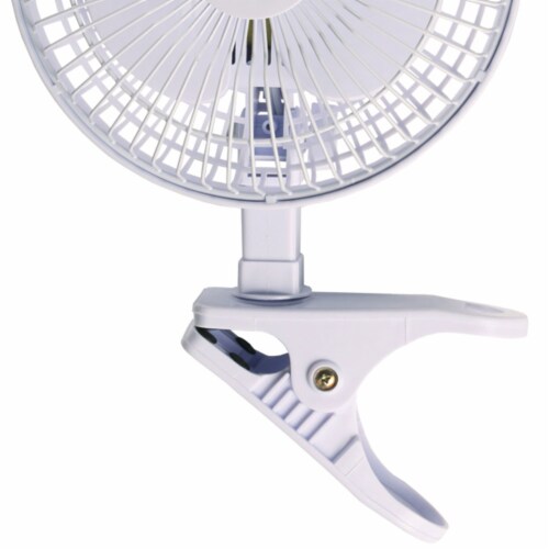 Active Air ACFC6 Portable 6 Inch 2 Speed Clip On Hydroponics Grow Fan (6 Pack) Perspective: bottom