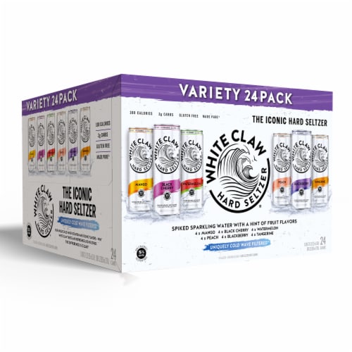 White Claw Hard Seltzer Variety Pack Perspective: bottom
