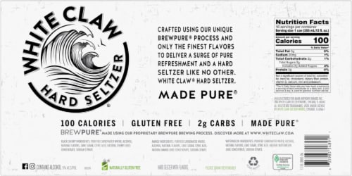 White Claw Spiked Seltzer Variety Pack Perspective: bottom