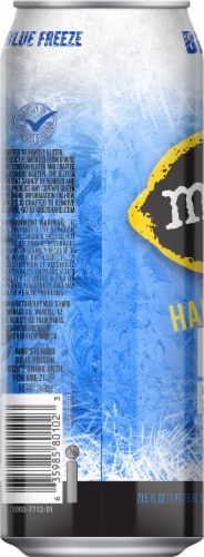 Mike's Hard Blue Freeze Frozen Flavored Beverage Single Can Perspective: bottom