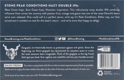 Stone Brewing Co.® Xocoveza Milk Stout Perspective: bottom