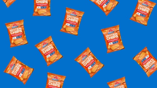 Atkins Single Nacho Cheese Protein Chips Perspective: bottom